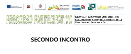Prosegue a Isili il percorso per la definizione del nuovo Piano di Azione del GAL Sarcidano Barbagia di Seulo
