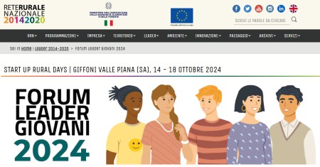 Formazione dei giovani di tutto il territorio nazionale sullo sviluppo locale partecipativo